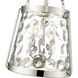 Adabella 3 Light 11.75 inch Polished Nickel Indoor Pendant Ceiling Light